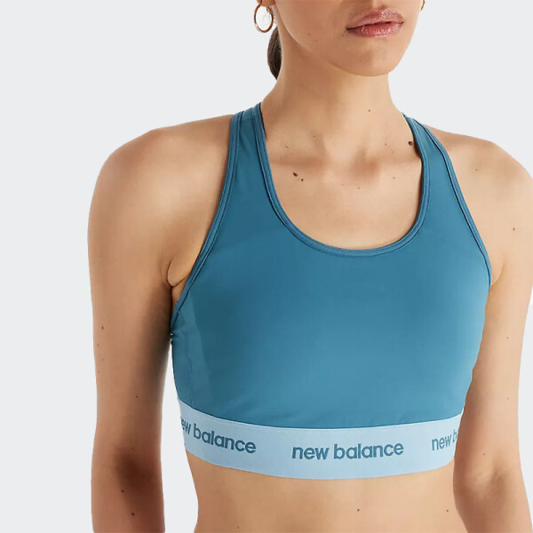 Top New Balance Sleek Azul