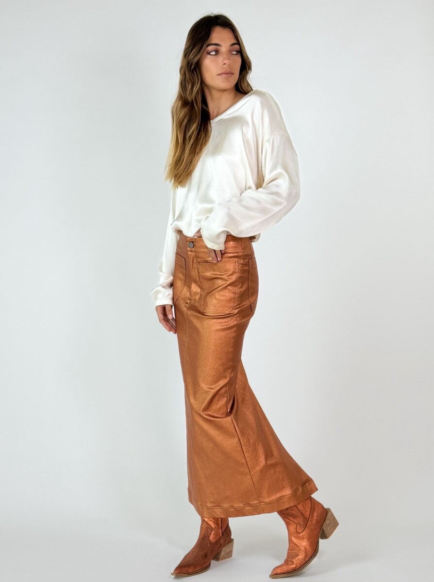 POLLERA ELVIRA - COBRE 