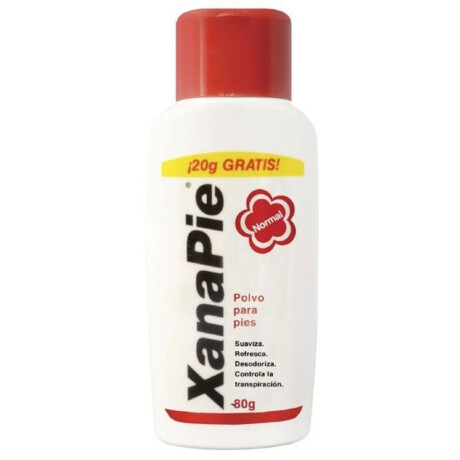 POLVO PEDICO XANAPIE NORMAL ROJO 60 GR + 20 GR PROMO POLVO PEDICO XANAPIE NORMAL ROJO 60 GR + 20 GR PROMO
