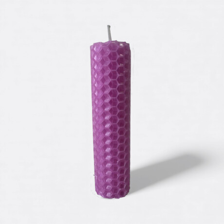 Vela De Miel Gruesa De Colores Rosa