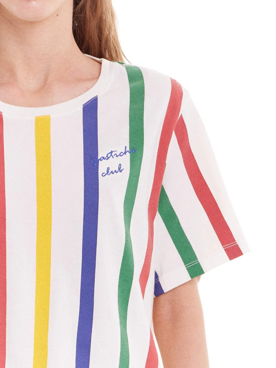 T-shirt Atenas Stripes multicolor xs