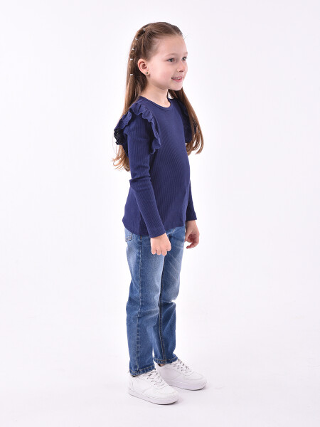 REMERA JACINTA AZUL OSCURO