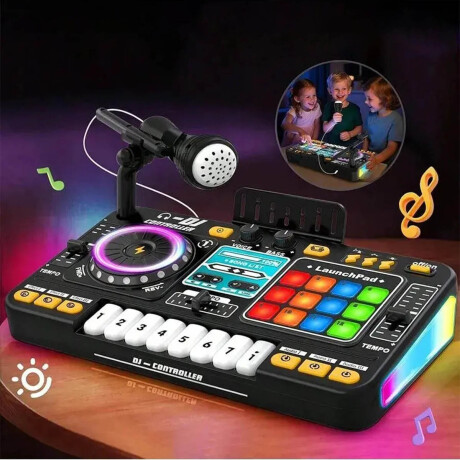 Juguete Consola Dj Infantil Mezclador Completo Bluetooth Juguete Consola Dj Infantil Mezclador Completo Bluetooth