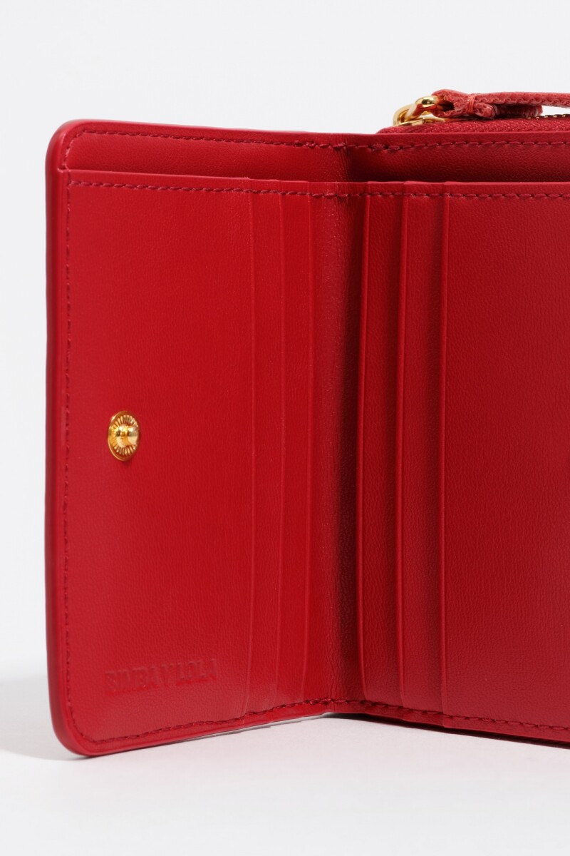 BILLETERA Rojo