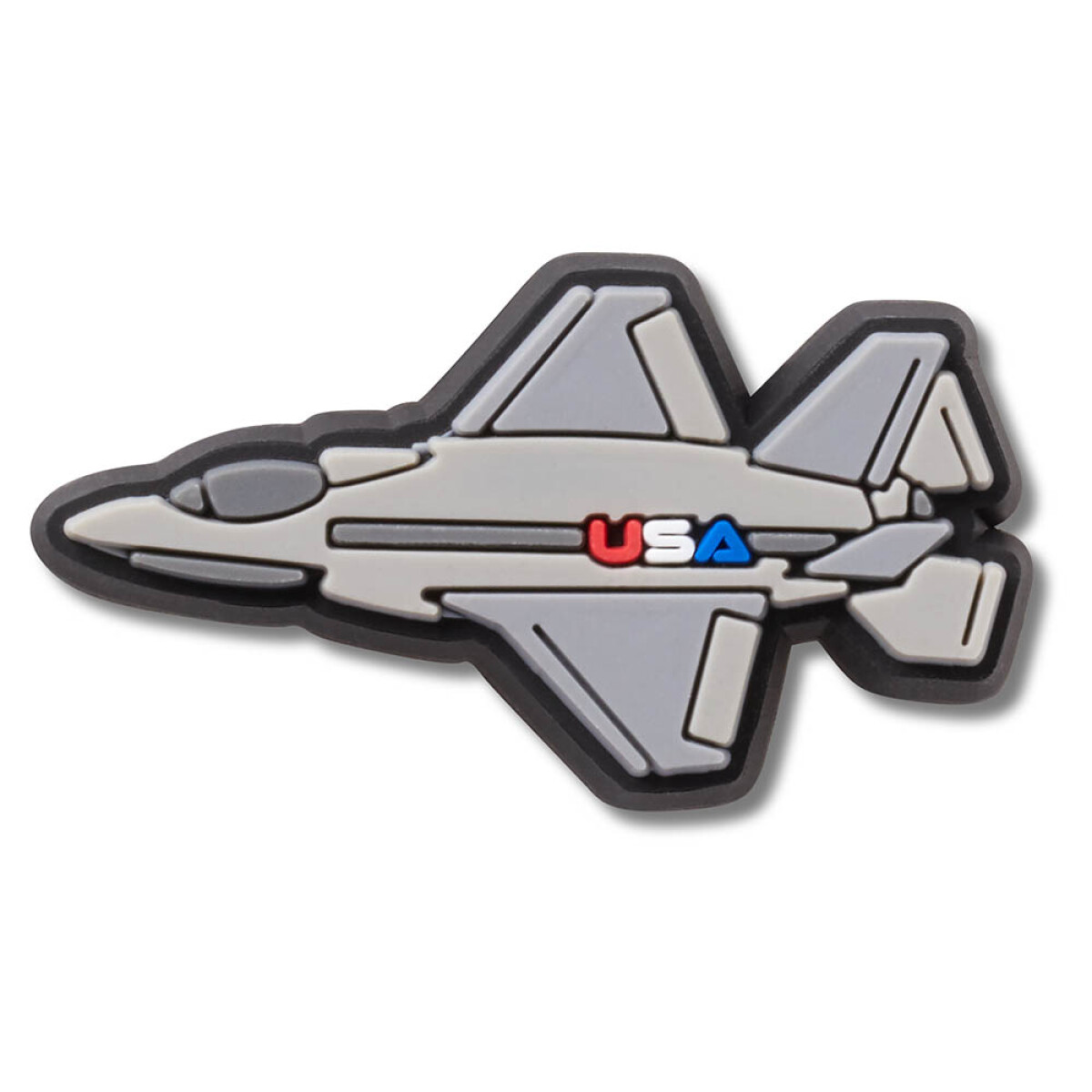 Jibbitz USA Fighter Jet 