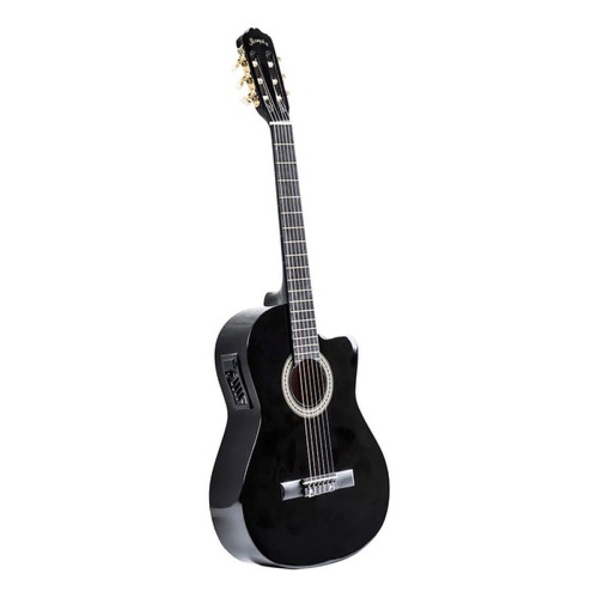 Guitarra Electroacústica Memphis 951 con ecualizador de 4 bandas - Negro 