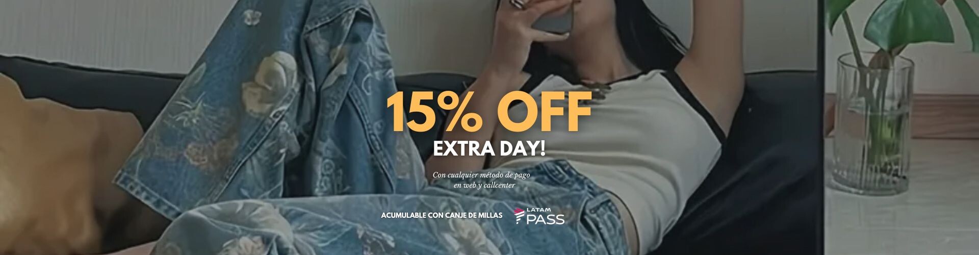 15% OFF extra day!