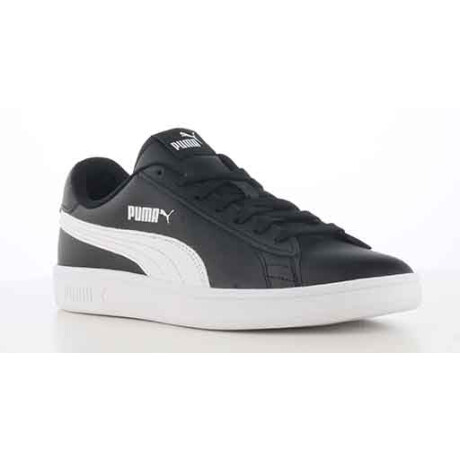 Championes de Hombre Puma Smash V2 M Negro - Blanco