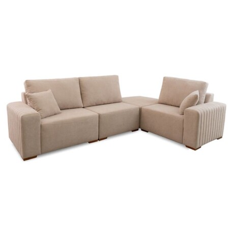 SOFA ESQUINERO VERSATILLE - BOUCLE BEIGE SOFA ESQUINERO VERSATILLE - BOUCLE BEIGE