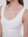 Musculosa Flam Marfil / Off White