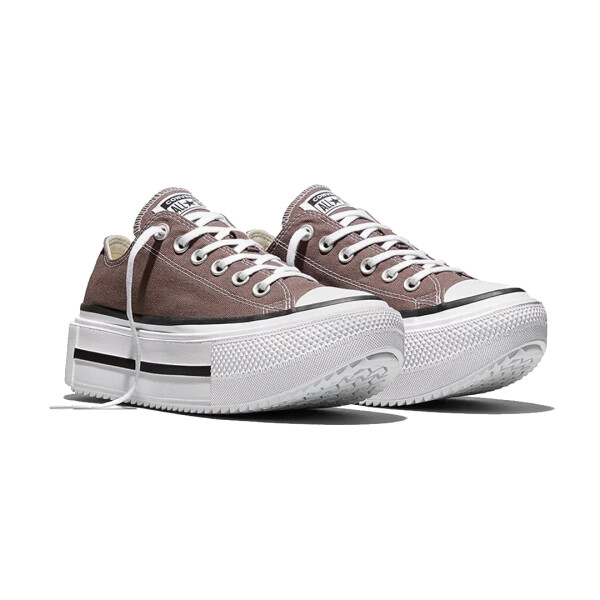 CHUCK TAYLOR ALL STAR LIFT DOUBLE STACK - CONVERSE MARRON