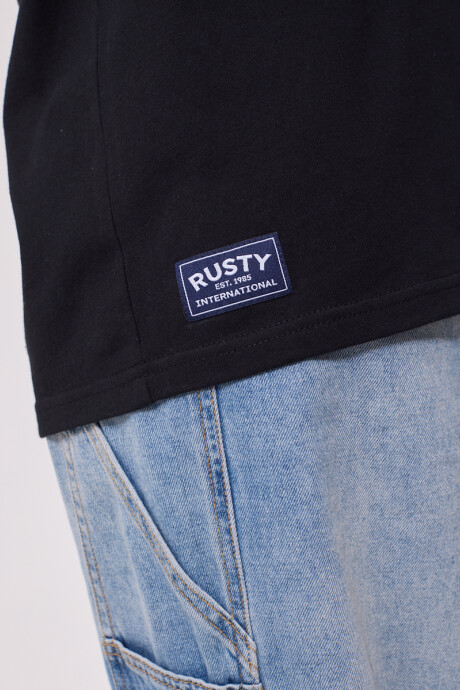 T-SHIRT LIORA RUSTY Negro