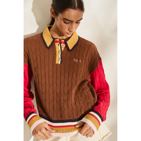 Buzo Polo Casa Chocolate