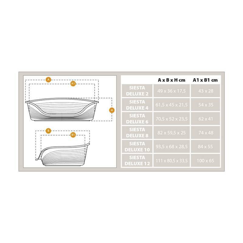 CUNA SIESTA DELUXE 8 / 82x59x25 cm CUNA SIESTA DELUXE 8 / 82x59x25 cm