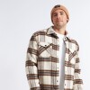 Sobre Camisa Hombre Viyela C/Sherpa A/Cuadros K.Belga Beige