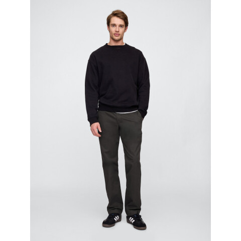 V-ESSENTIAL KHAKI STRAIGHT FIT SOFT BLACK V2