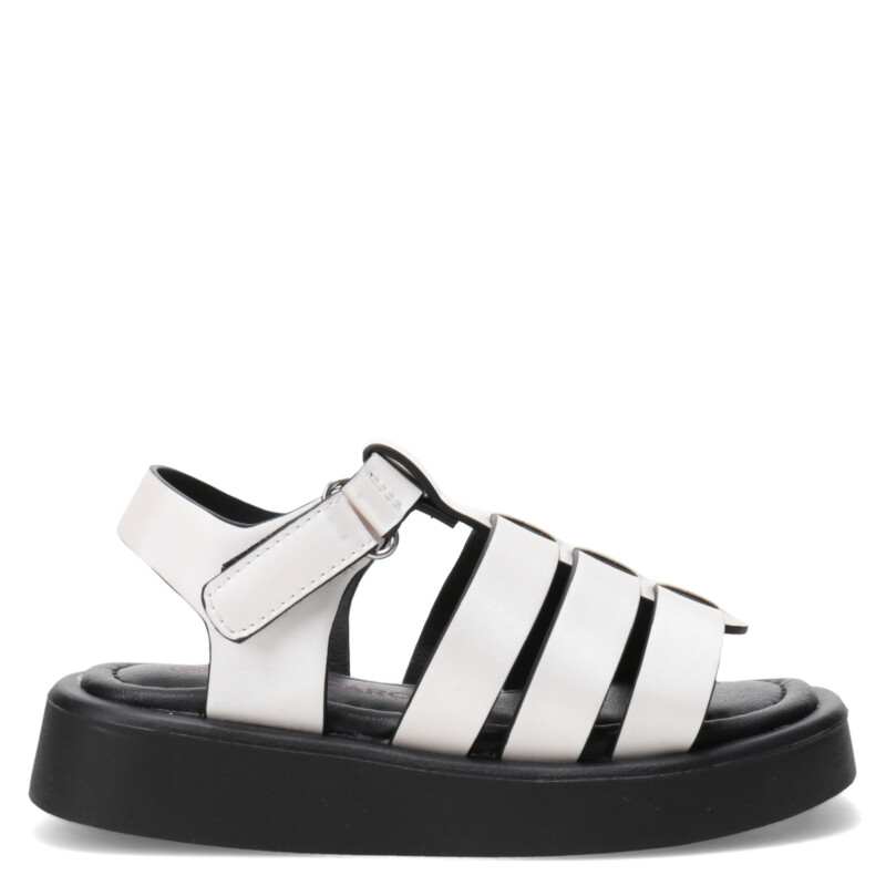 Sandalias de Niña MINI Miss Carol DUGA estilo franciscana Blanco Hueso