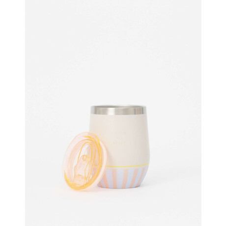 Vaso Metálico Para Café Combinacion multicolor