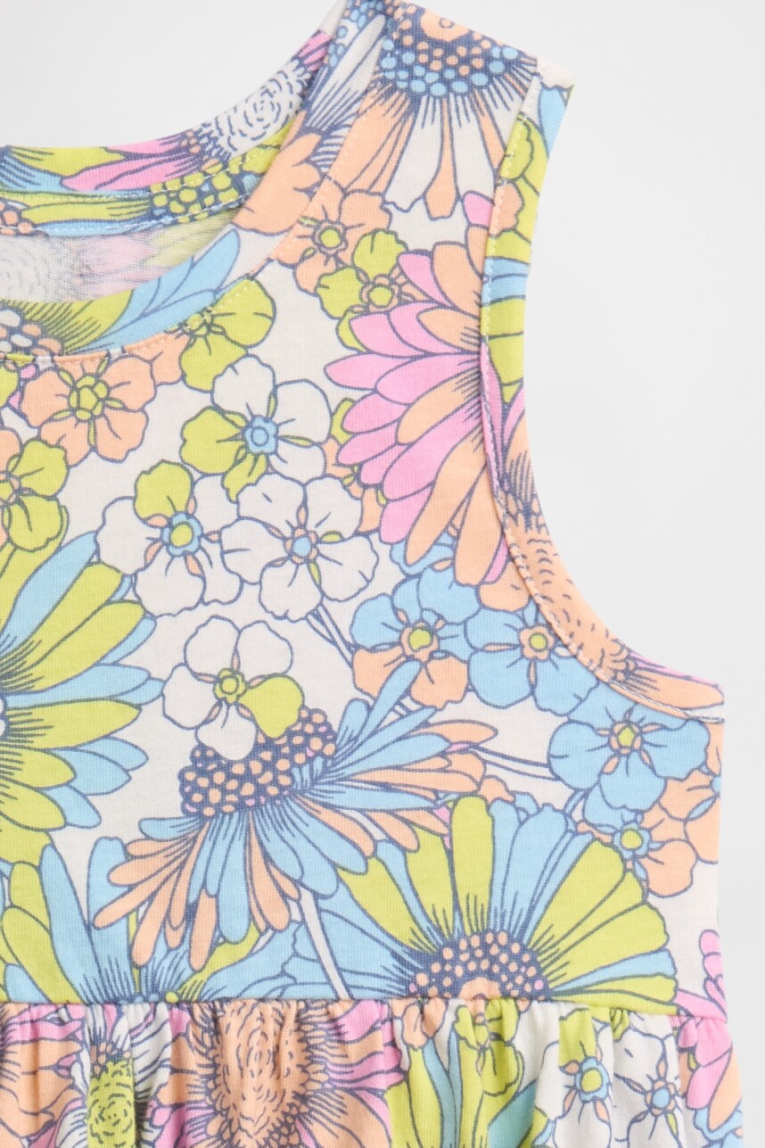 Vestido Toddler Niña Multi Floral
