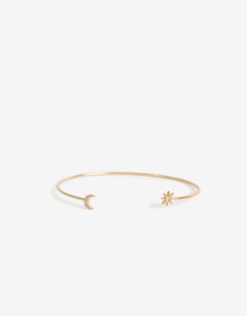 Pulseras Rígidas Cubic zirconia Pulsera Rígida Mystic - Dorado