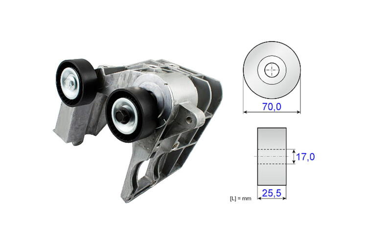 Tensor De La Correa Ford Focus/Fiesta/Ka/Ecosport 96-14 Tensor De La Correa Ford Focus/Fiesta/Ka/Ecosport 96-14