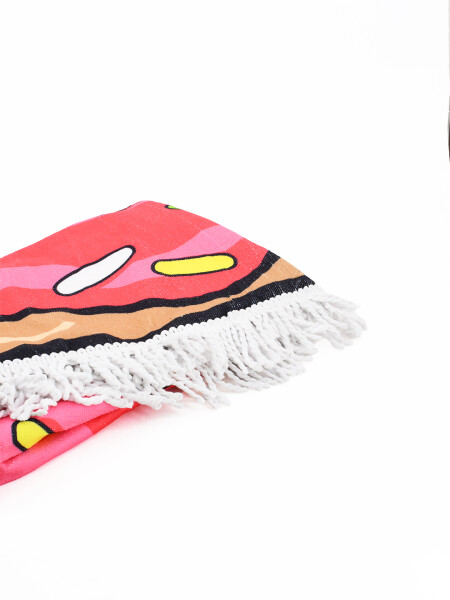 TOALLA REDONDA 150CM MICROFIBRA 420GR ESTAMPADO 1