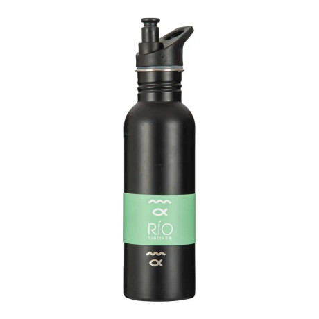 Botella Rio Acero Inox Negra