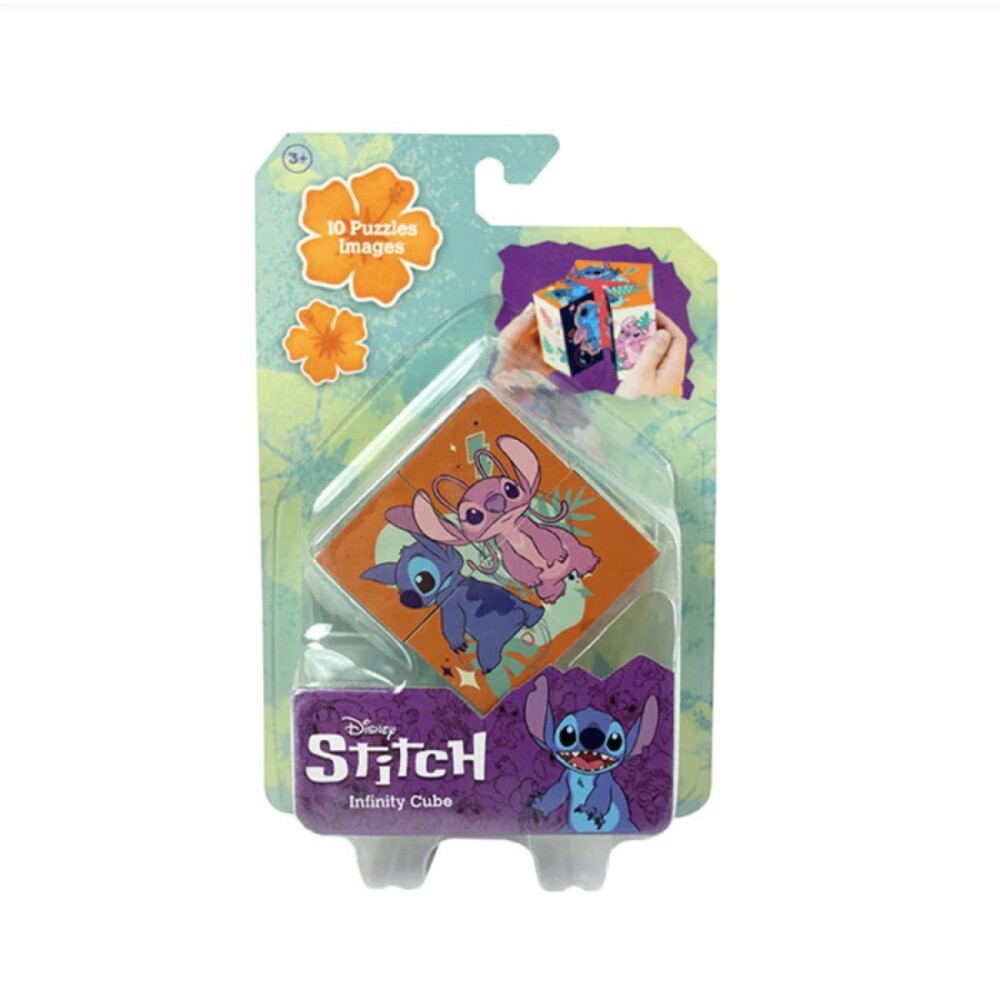 Stitch – Cubo Rompecabezas de Imágenes STICH CUBO DE ENTRETENIMIENTO OFRECE UN DESAFIO ATRACTIVO COMBINA TODOS LOS LADOS PARA CREAR IMAGENES