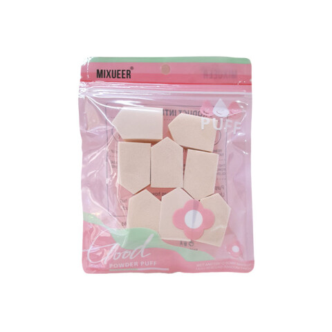 Set de esponjas de maquillaje con puff 6 unidades Set De Esponjas De Maquillaje Con Puff 6 Unidades