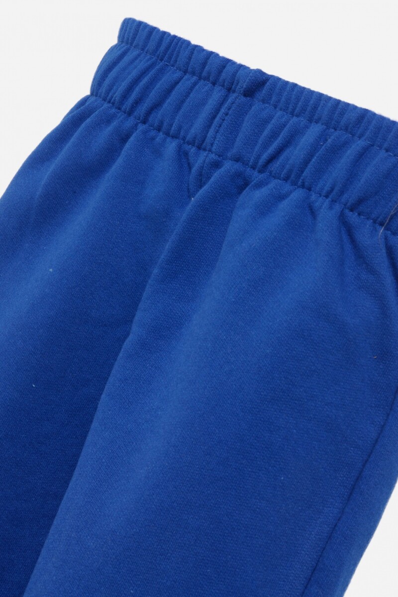 Jogger con elástico AZUL