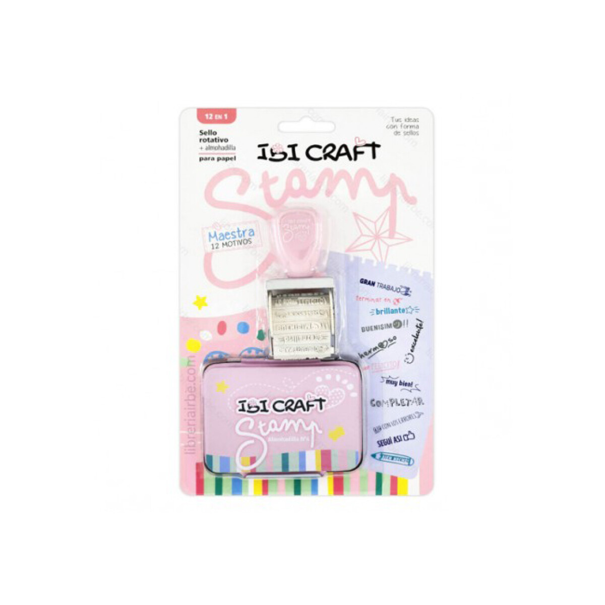 Sello Rotativo Ibi Craft - Maestra 