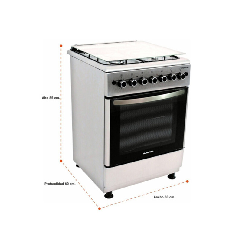 Cocina Punktal Turca Pk-1050 Etk Color Inox Con Puerta Con Visor 220v Cocina Punktal Turca Pk-1050 Etk Color Inox Con Puerta Con Visor 220v