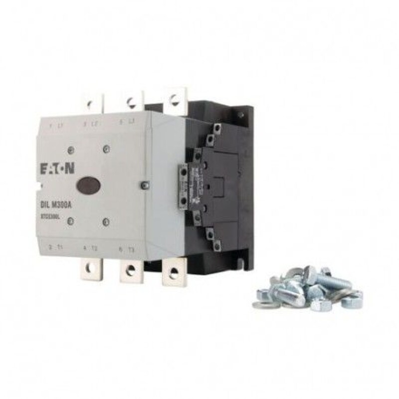 CONTACTOR DILM 300A 160KW/200HP 2NA+2NC 110-250VAC/110-350VDC - EATON CONTACTOR DILM 300A 160KW/200HP 2NA+2NC 110-250VAC/110-350VDC - EATON