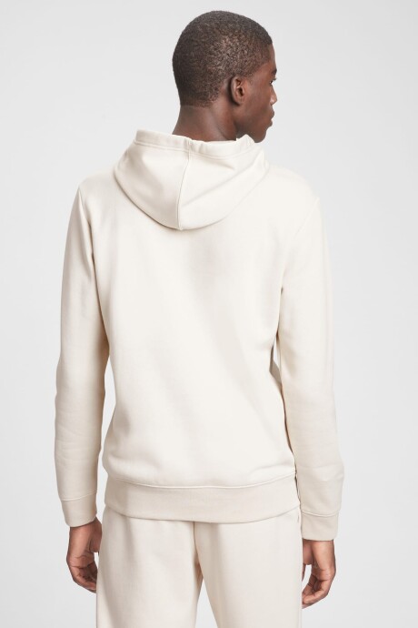Canguro Logo Gap Con Felpa Hombre Unbleached White