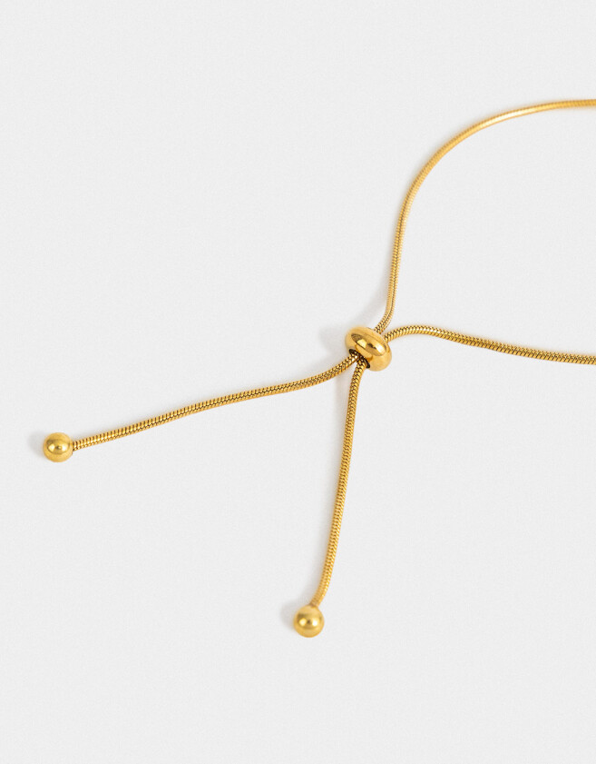 Pulseras Flexibles Acero quirúrgico Pulsera Flexible Acero Quirúrgico Con Dije - Dorado