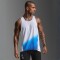 Bividi Running Light Speed React Singlet Hombre Blue Gradient/black Reflective