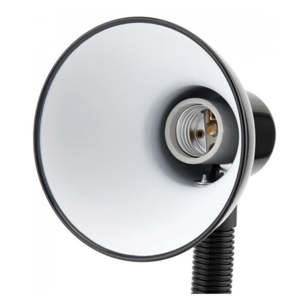 Lampara Para Escritorio Con Base Interruptor Mesa Portatil Color Variante Negro