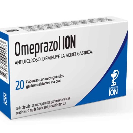 Omeprazol 20mg Ion x 20 COM Omeprazol 20mg Ion x 20 COM