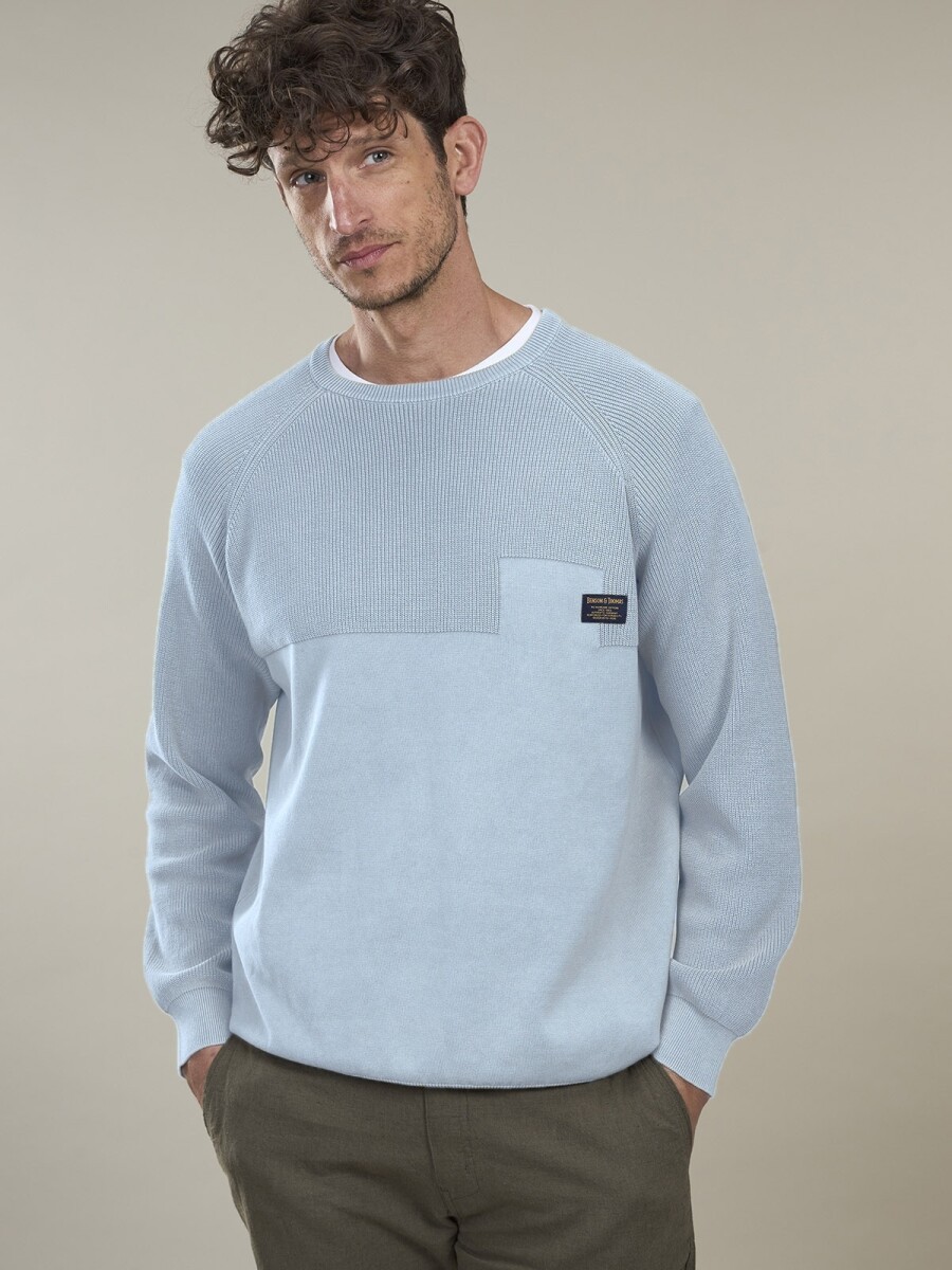 SWEATER PALMA 2.0 - CELESTE 