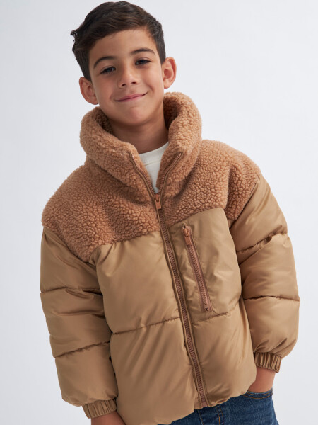Chaqueta de abrigo Camel