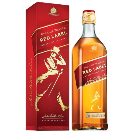 Whisky Johnnie Walker Red Label 1LT sin Estuche 001
