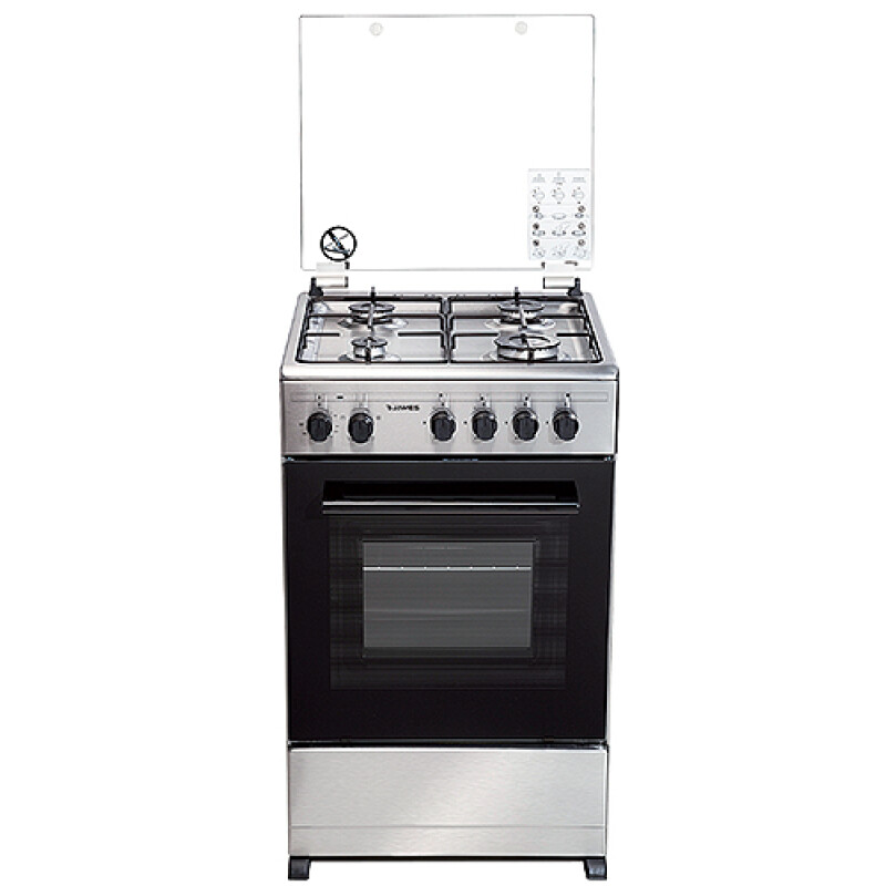 COCINA JAMES C 555 TKS INOX Frente A.Inox Combinada Sin color