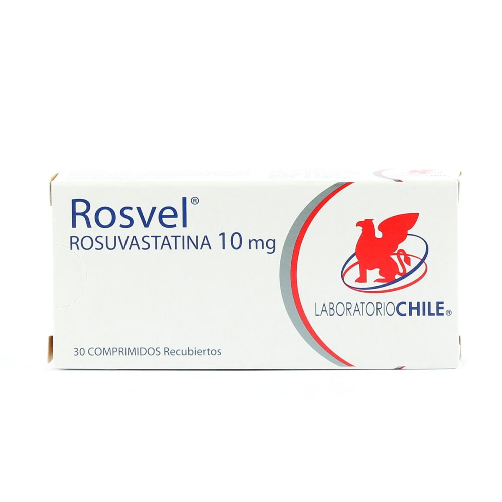 ROSVEL 10 MG. CJ X 30 COMP. única
