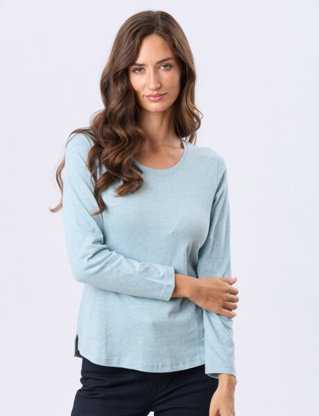 REMERA BÁSICA DE ALGODÓN Verde