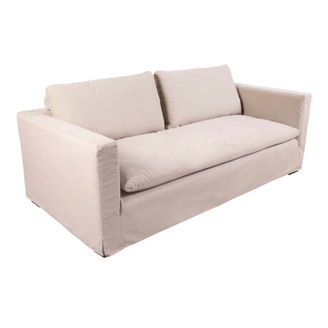 SOFÁ 3 CUERPOS TELA NATURAL-BEIGE NUNU BEIGE