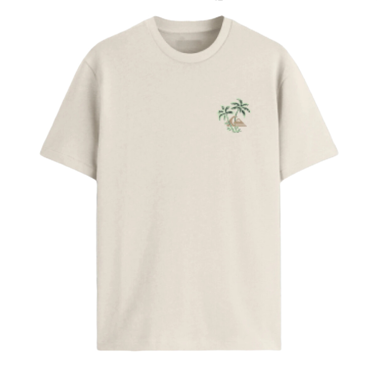 Remera Quiksilver Evo Learning From Nature - Blanco 