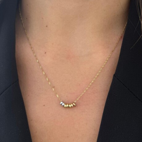 Collar Tres Tonos - Oro 18k Collar Tres Tonos - Oro 18k
