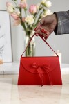 Bolsa Cartera 23x7x14 cm ROJO