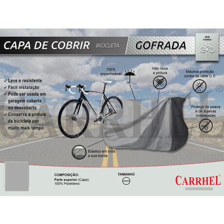 Funda para bicicletas impermeable con filtro UV, Marca Carrhel Funda para bicicletas impermeable con filtro UV, Marca Carrhel