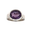 Anillo Oval-Plata 925-Con Amatista-AN4656 conpiedra